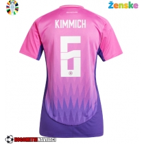 Ženske Nogometnih dresov Nemčija Joshua Kimmich #6 Gostujoči EP 2024 Kratki rokavi